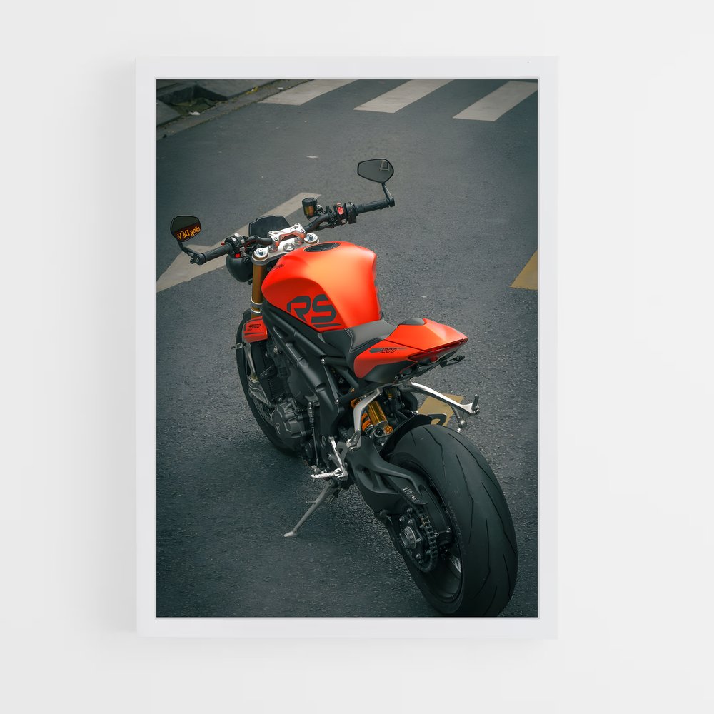 ap-speed triple 1200 rs-1 cadre Blanc