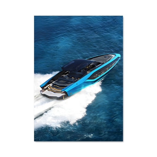 Poster Futuristic Wave