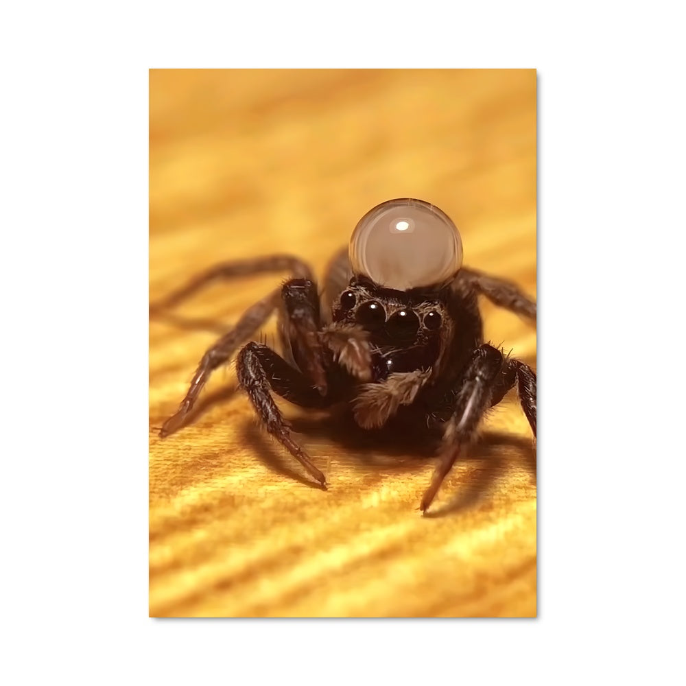 Poster Araignée Énigmatique