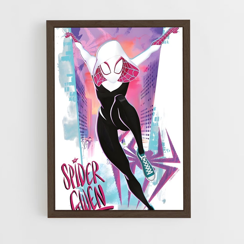 ap-spider gwen-8 cadre Bois foncé