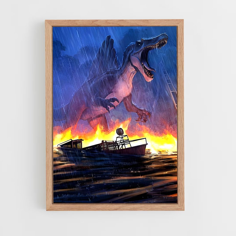 ap-spinosaurus-5 cadre Bois clair