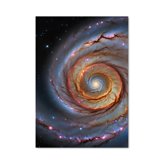 Poster Spiral galaxy 97456