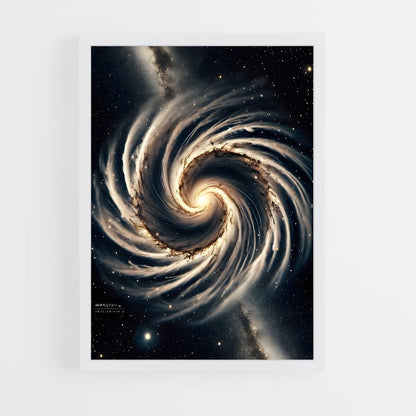 ap-spiral galaxy-12 cadre Blanc
