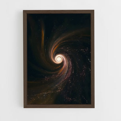 ap-spiral galaxy-6 cadre Bois foncé