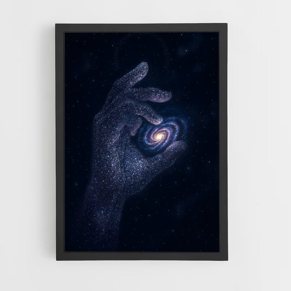 ap-spiral galaxy-7 cadre Noir
