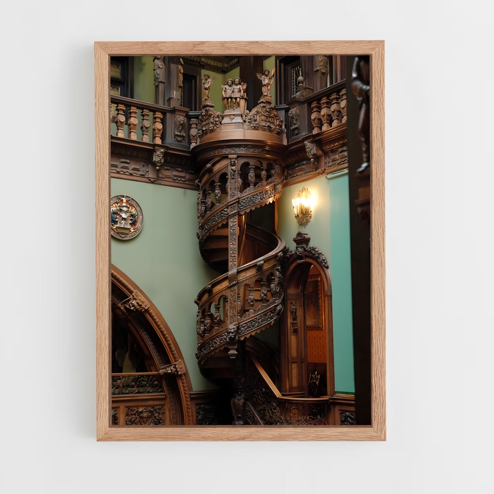 ap-spiral staircases-4 cadre Bois clair