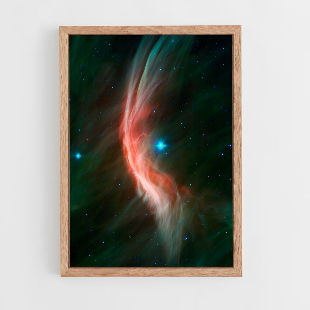 ap-spitzer telescope-2 cadre Bois clair