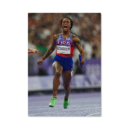 Poster Sprint Olympique