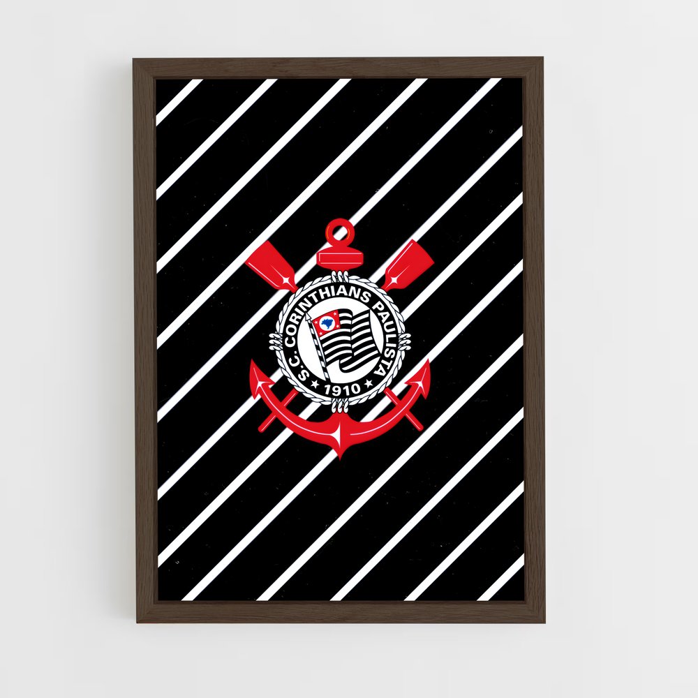 ap-sport club corinthians paulista-3 cadre Bois foncé