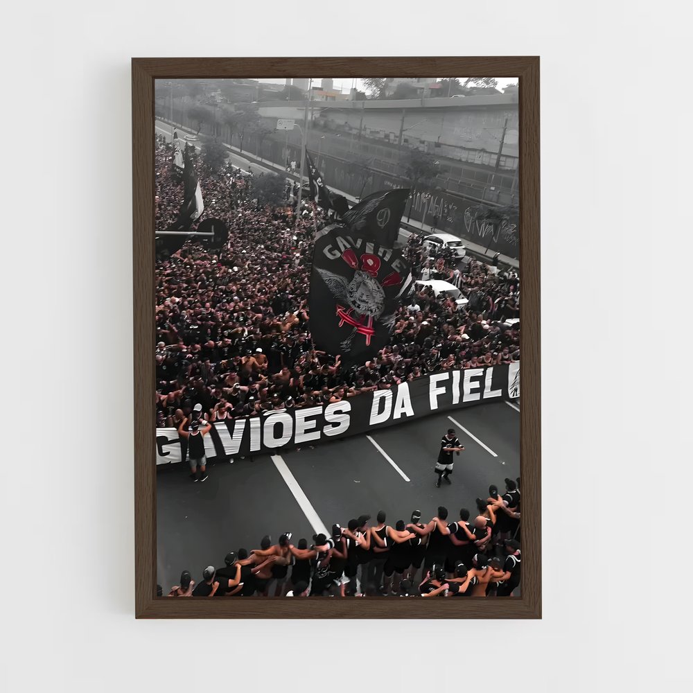 ap-sport club corinthians paulista-9 cadre Bois foncé