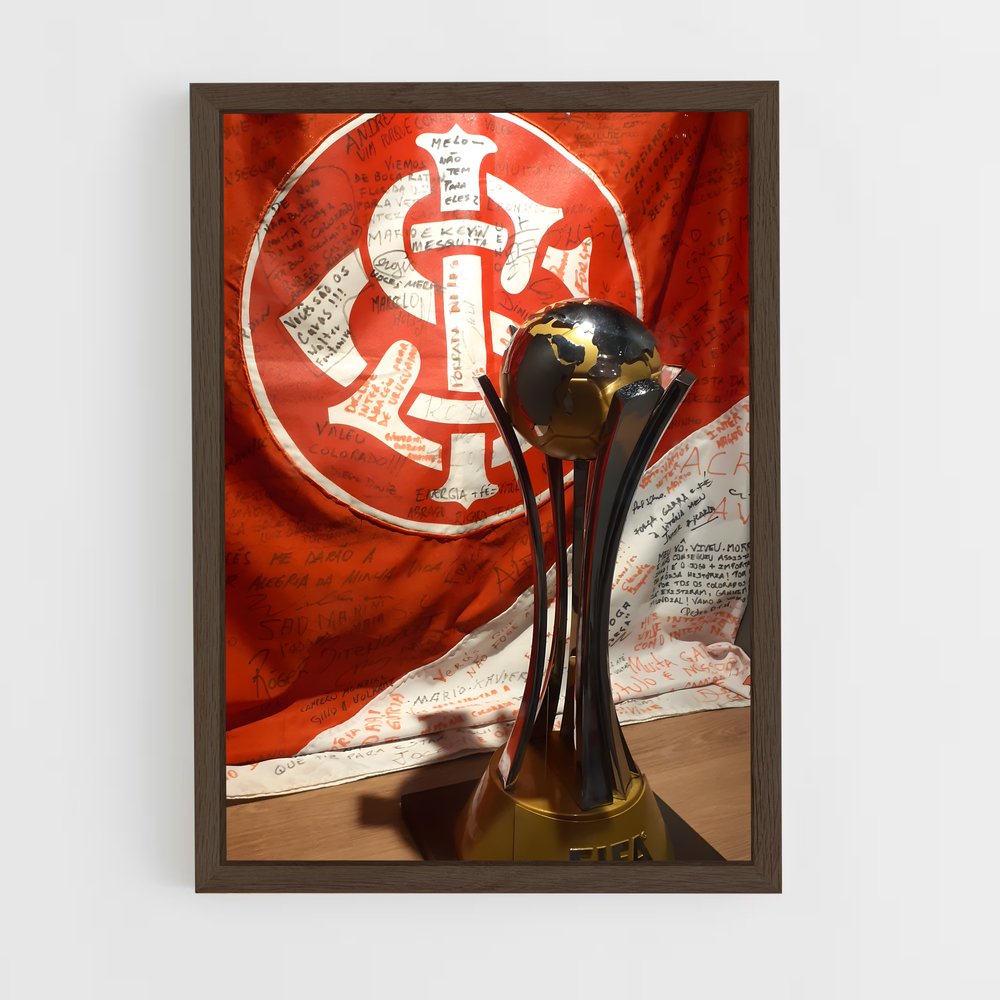 ap-sport club internacional-5 cadre Bois foncé