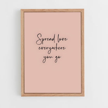 ap-spread love-3 cadre Bois clair