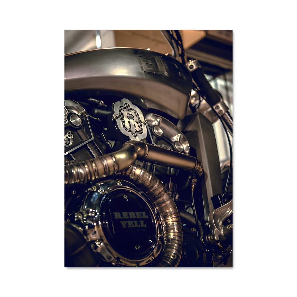 Poster Moteur de Springfield