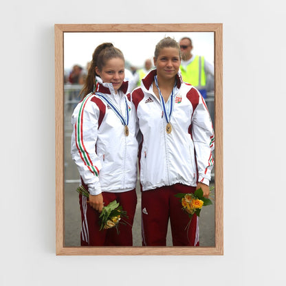 ap-sprint canoe world championships-1 cadre Bois clair