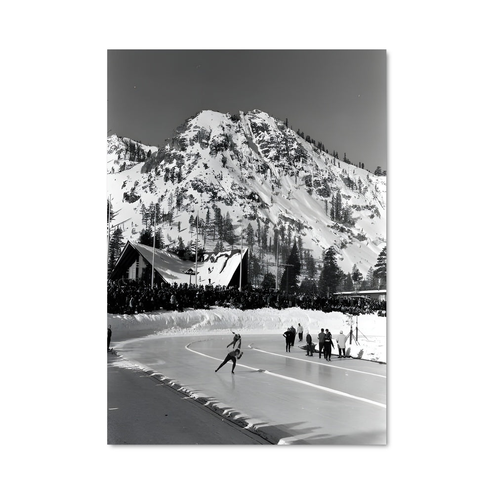 Poster Patinage à Squaw Valley