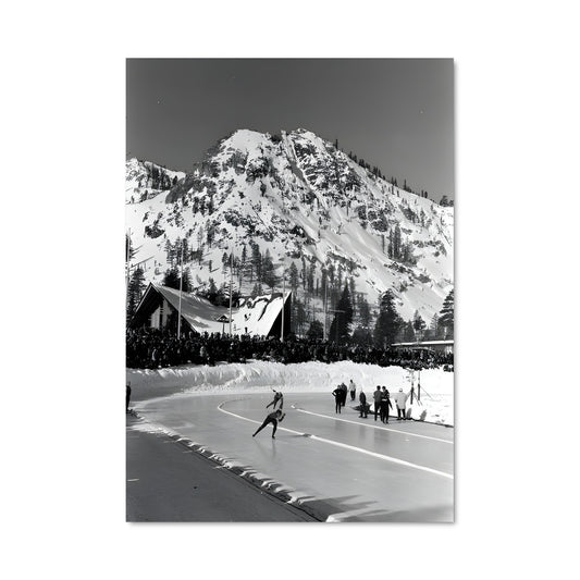 Poster Patinage à Squaw Valley