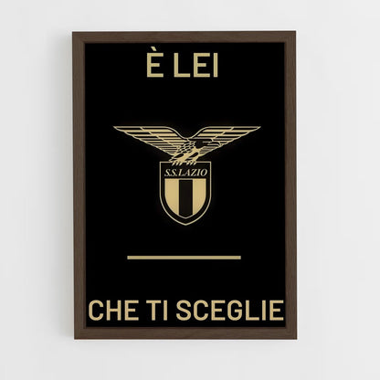 ap-ss lazio-6 cadre Bois foncé