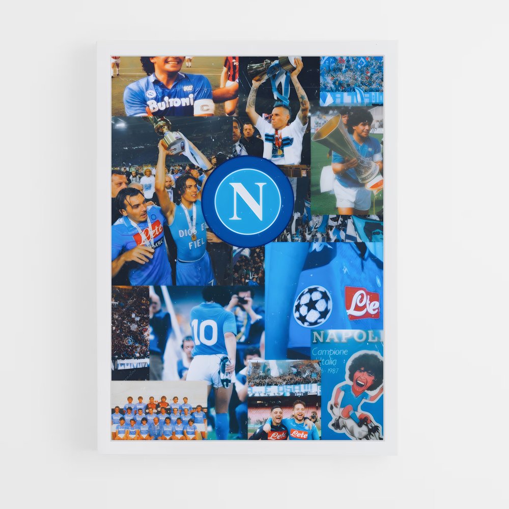 ap-ssc napoli-7 cadre Blanc