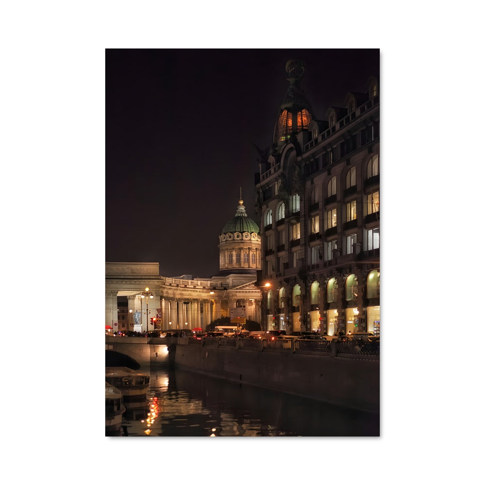 Poster Nuit Étoilée de Saint-Pétersbourg