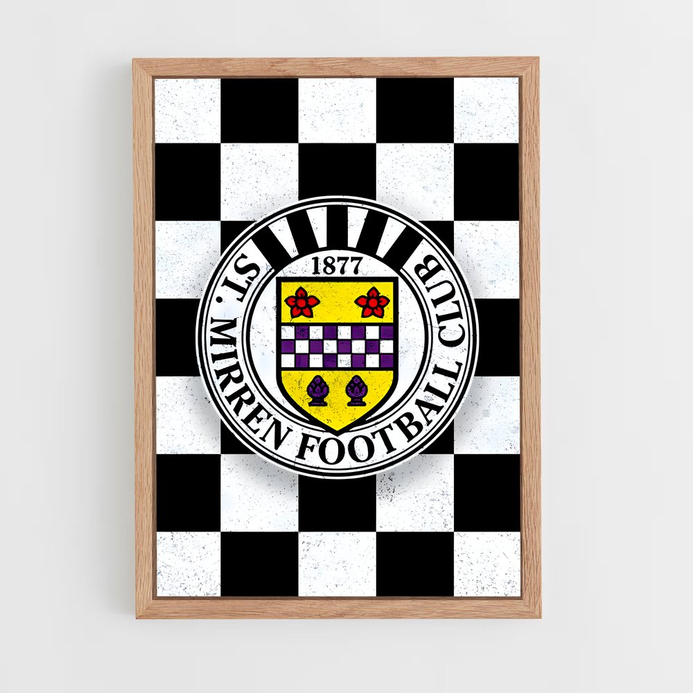 ap-st mirren fc-3 cadre Bois clair