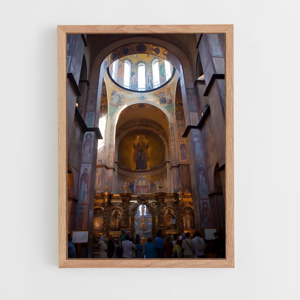 ap-st sophia cathedral kyiv-1 cadre Bois clair