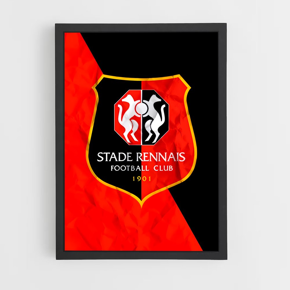 ap-stade rennais fc-1 cadre Noir