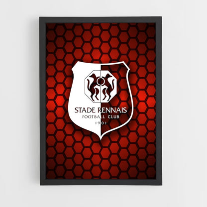 ap-stade rennais fc-5 cadre Noir