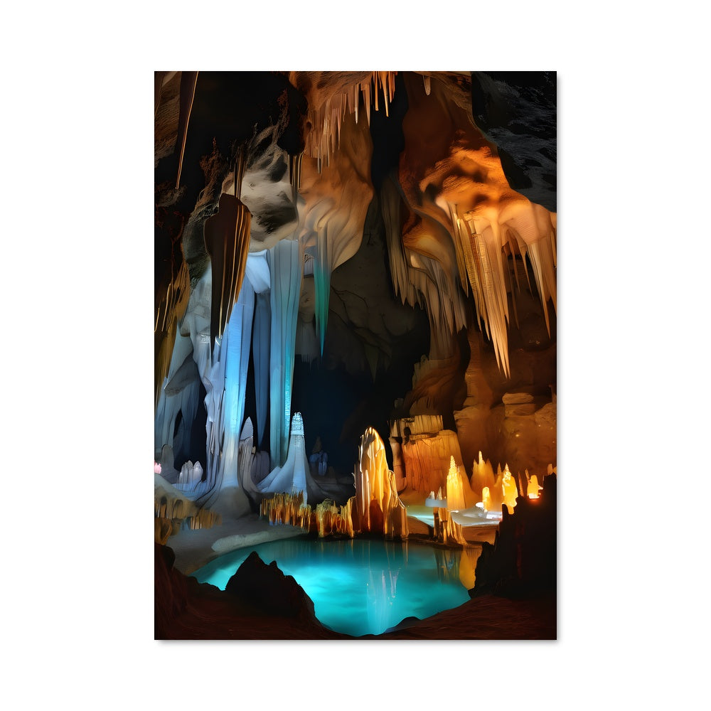 Poster Reflets Gelés