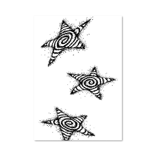 Poster Spiral Star