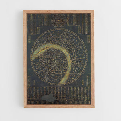 ap-star chart-1 cadre Bois clair