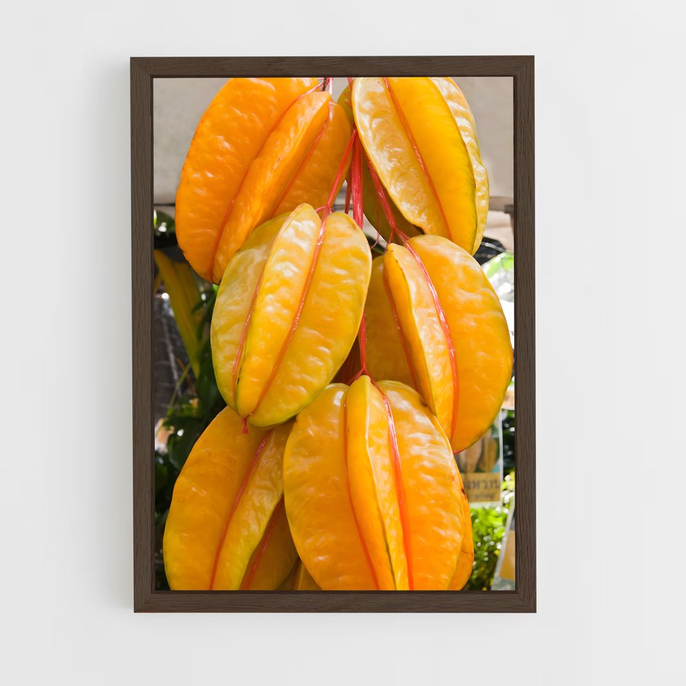 ap-star fruit-2 cadre Bois foncé