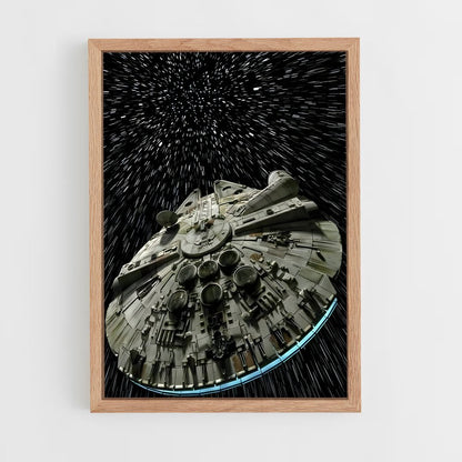 ap-star wars-10 cadre Bois clair