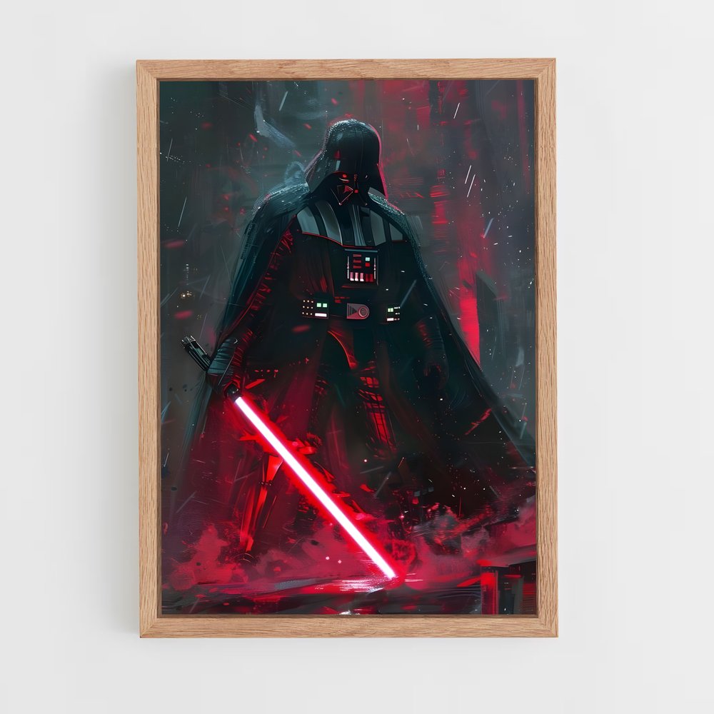 ap-star wars-2 cadre Bois clair
