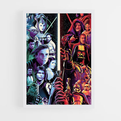 ap-star wars-5 cadre Blanc