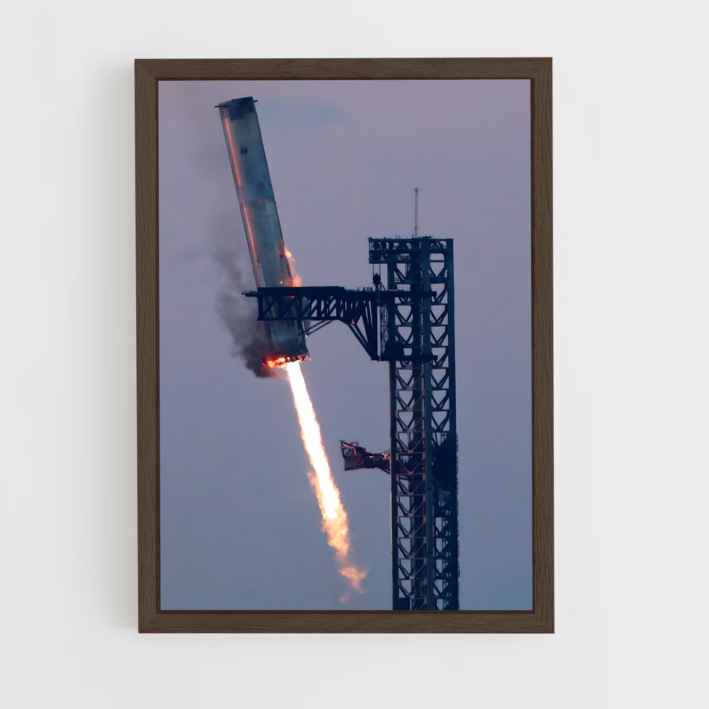 ap-starship-2 cadre Bois foncé