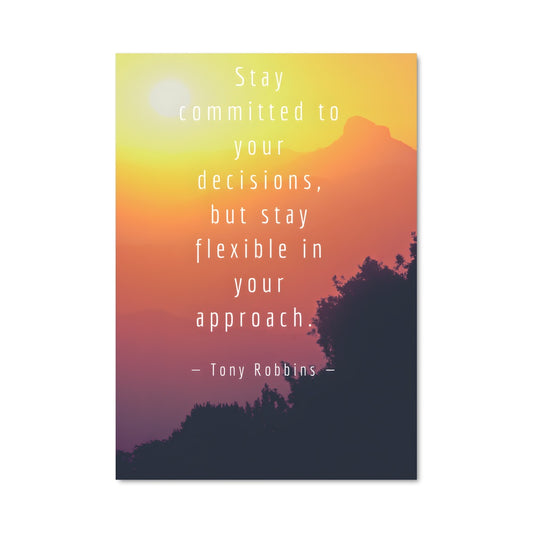Poster Coucher de Motivation