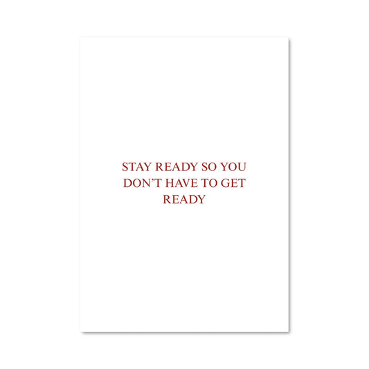 Poster Stay Strong