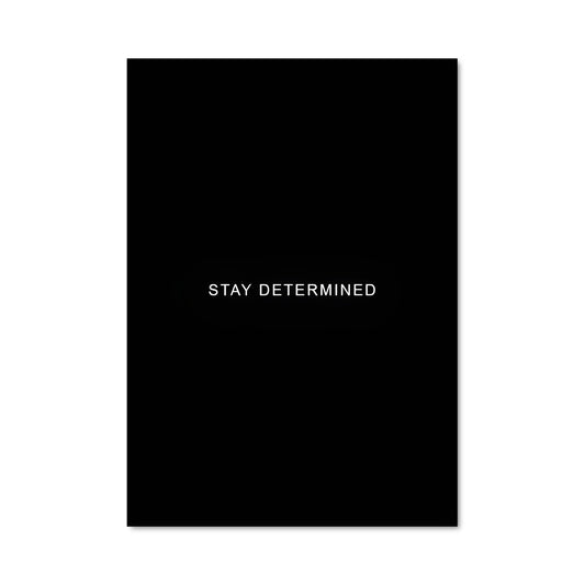 Poster Stay determined 26956