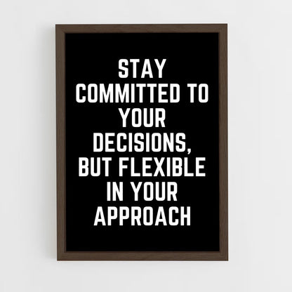 ap-stay committed-10 cadre Bois foncé