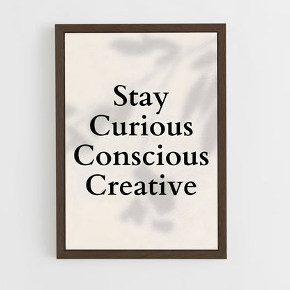 ap-stay curious-4 cadre Bois foncé