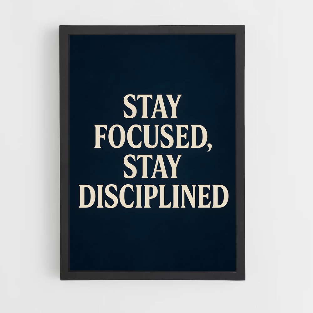 ap-stay focused-5 cadre Noir