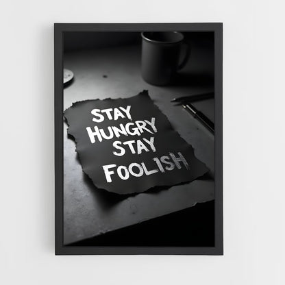ap-stay hungry stay foolish-4 cadre Noir