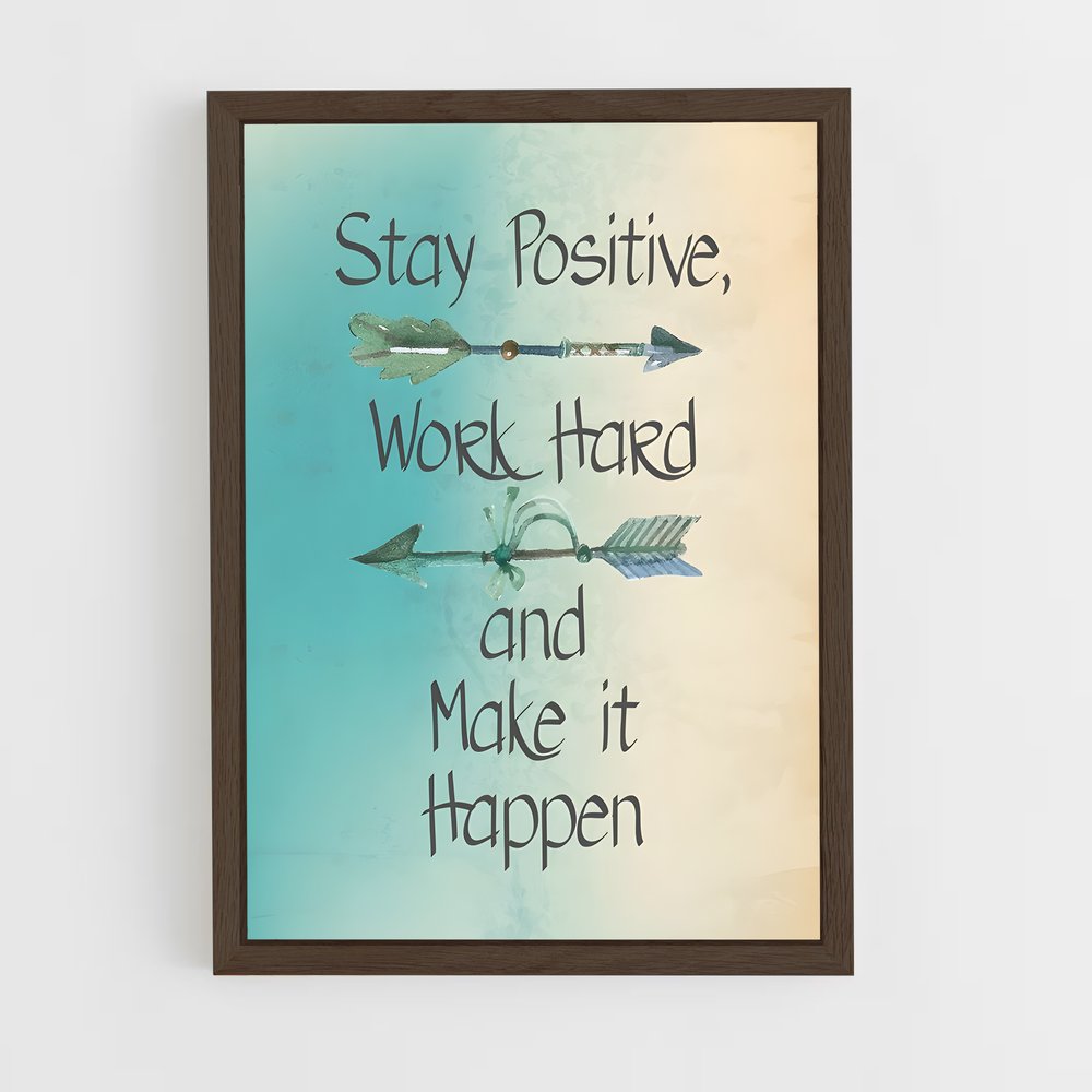 ap-stay positive-6 cadre Bois foncé