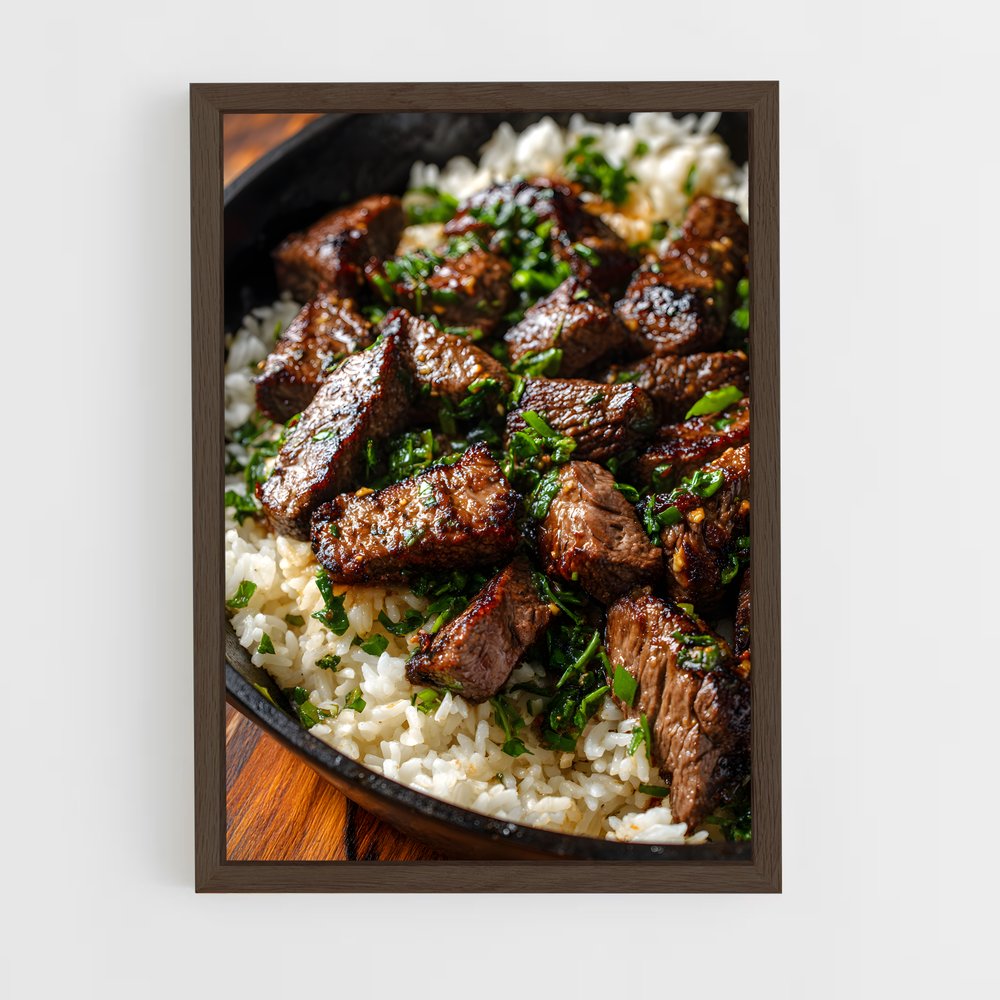 ap-steak-7 cadre Bois foncé