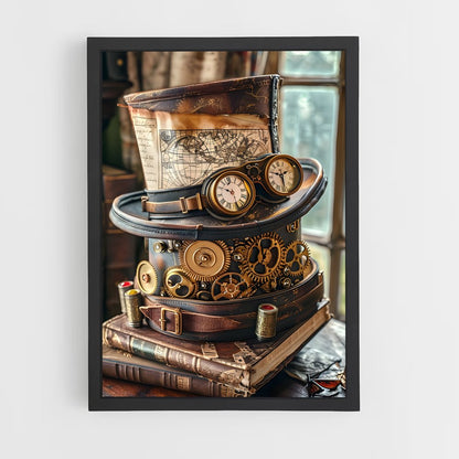 ap-steampunk-4 cadre Noir