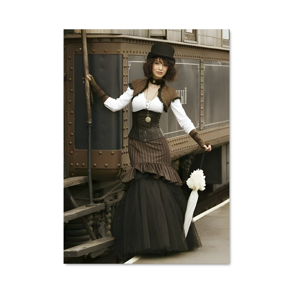 Poster L'Élégance Victorienne