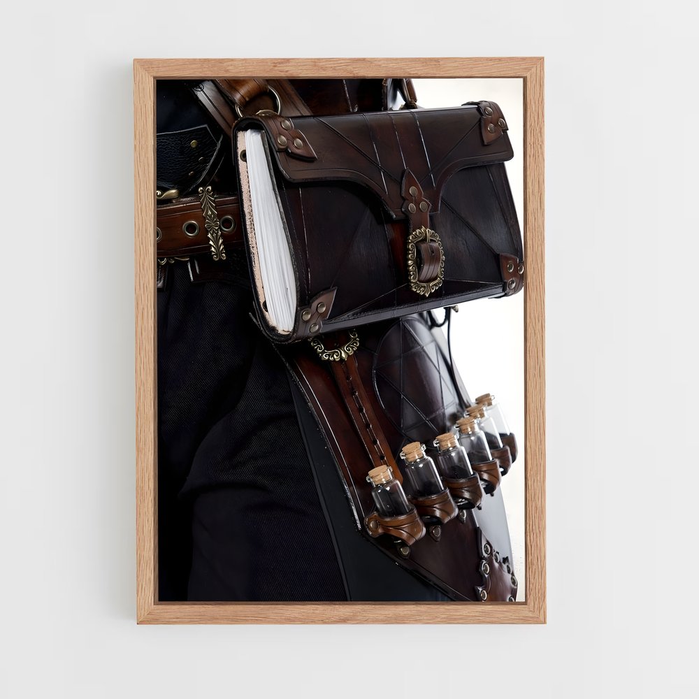 ap-steampunk larp-1 cadre Bois clair