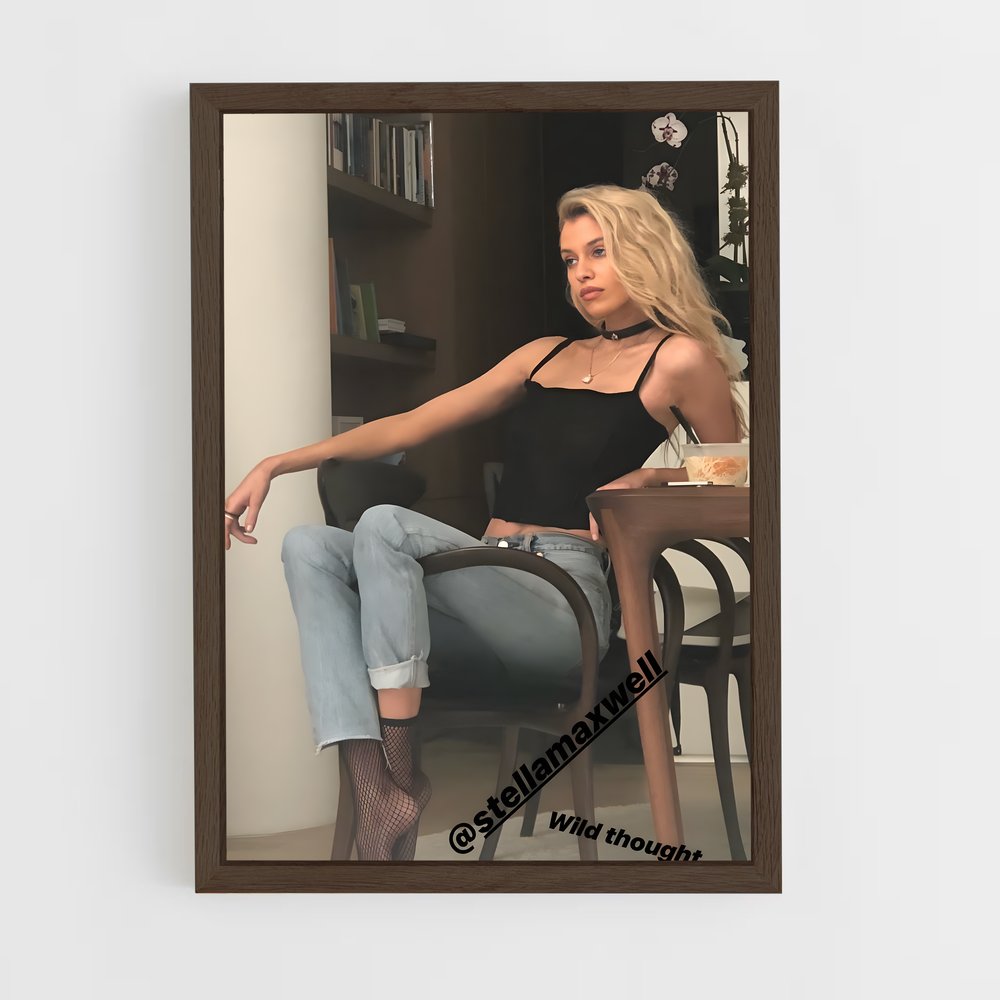 ap-stella maxwell-9 cadre Bois foncé