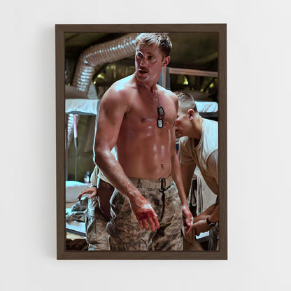 ap-stellan skarsgård-5 cadre Bois foncé