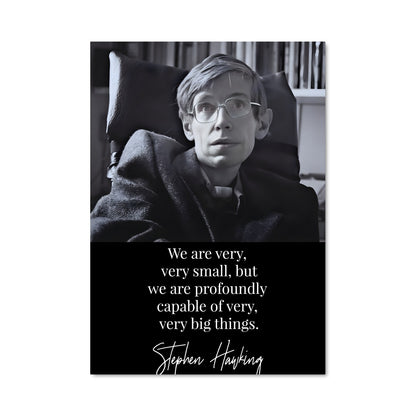 Poster L'Univers de Hawking